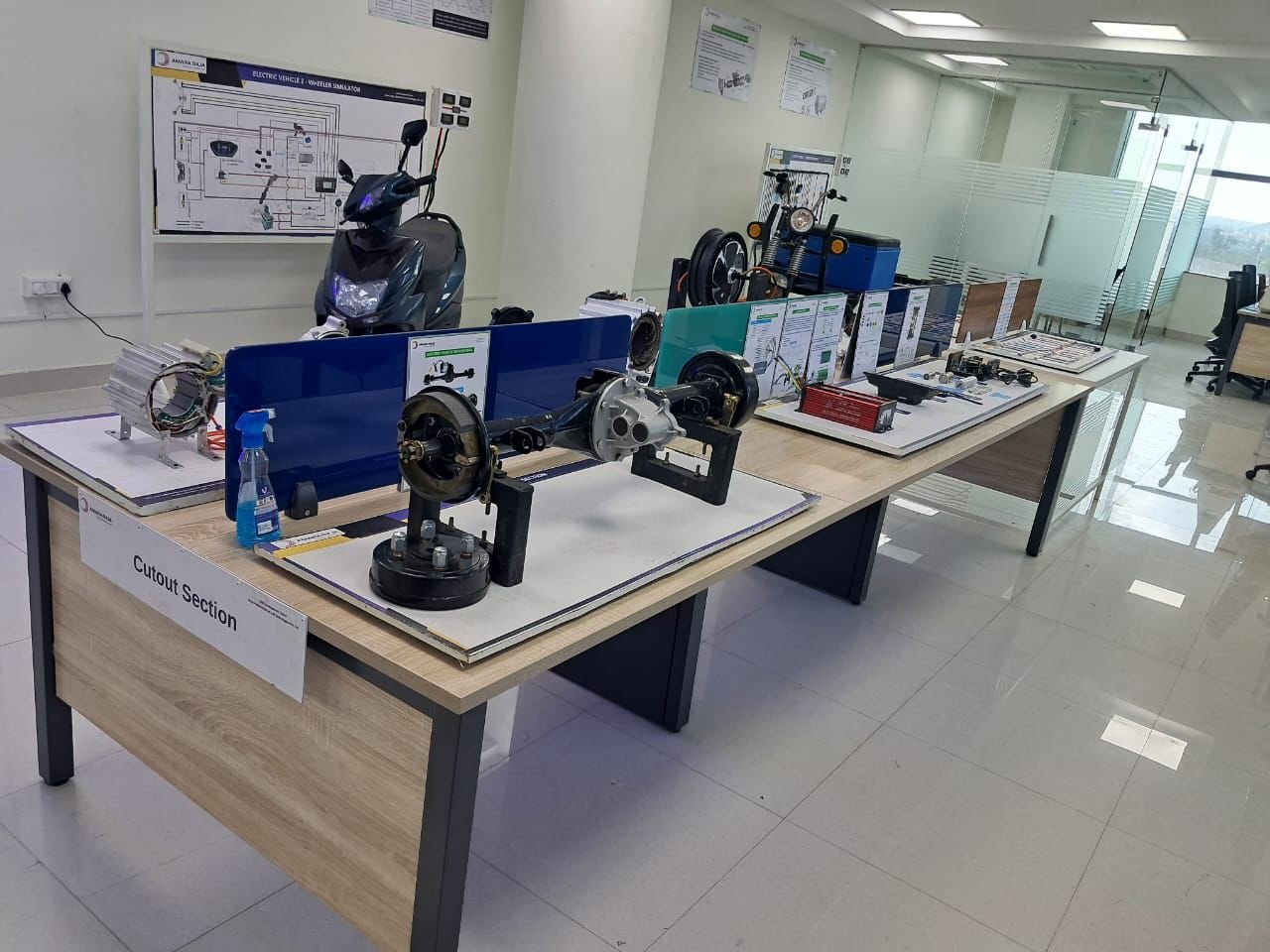 EV Lab Cutout Section